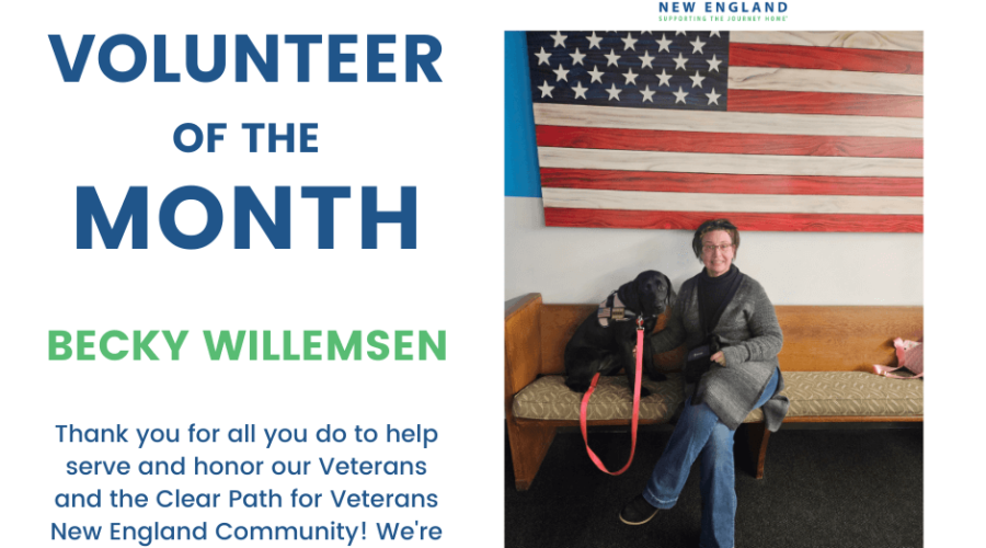 January Volunteer of The Month